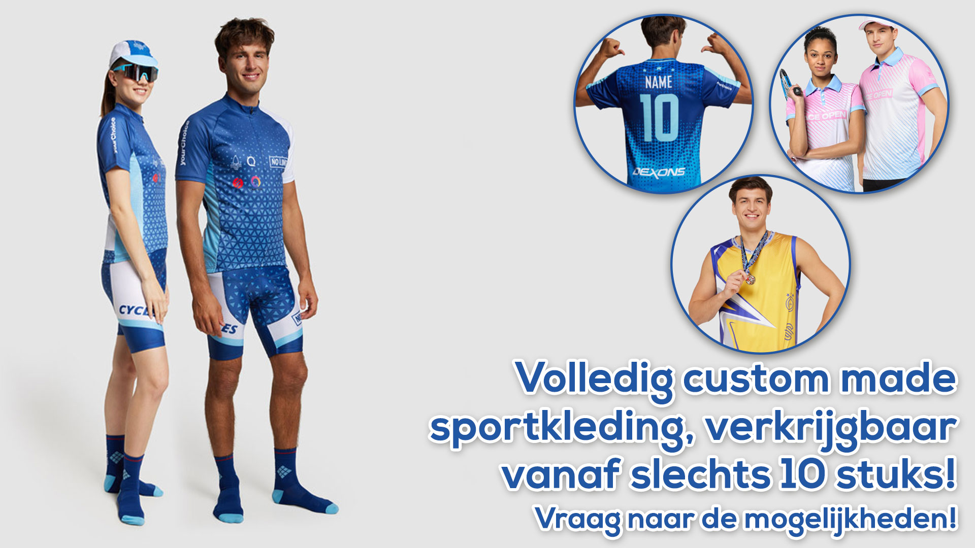Custom made sportkleding